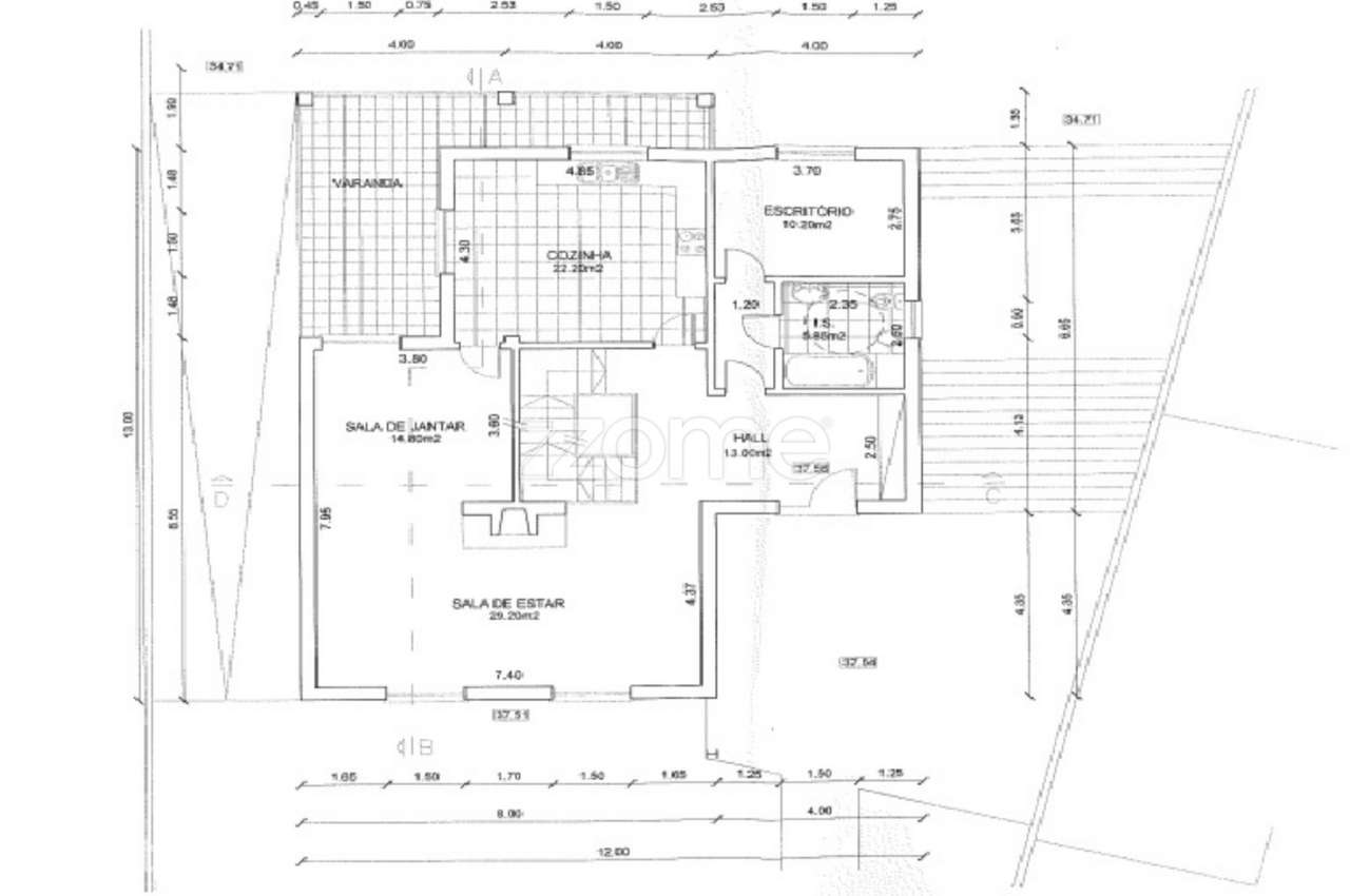 Lote de terreno Ribeira de frades, com projecto aprovado para moradia - Grande imagem: 4/4