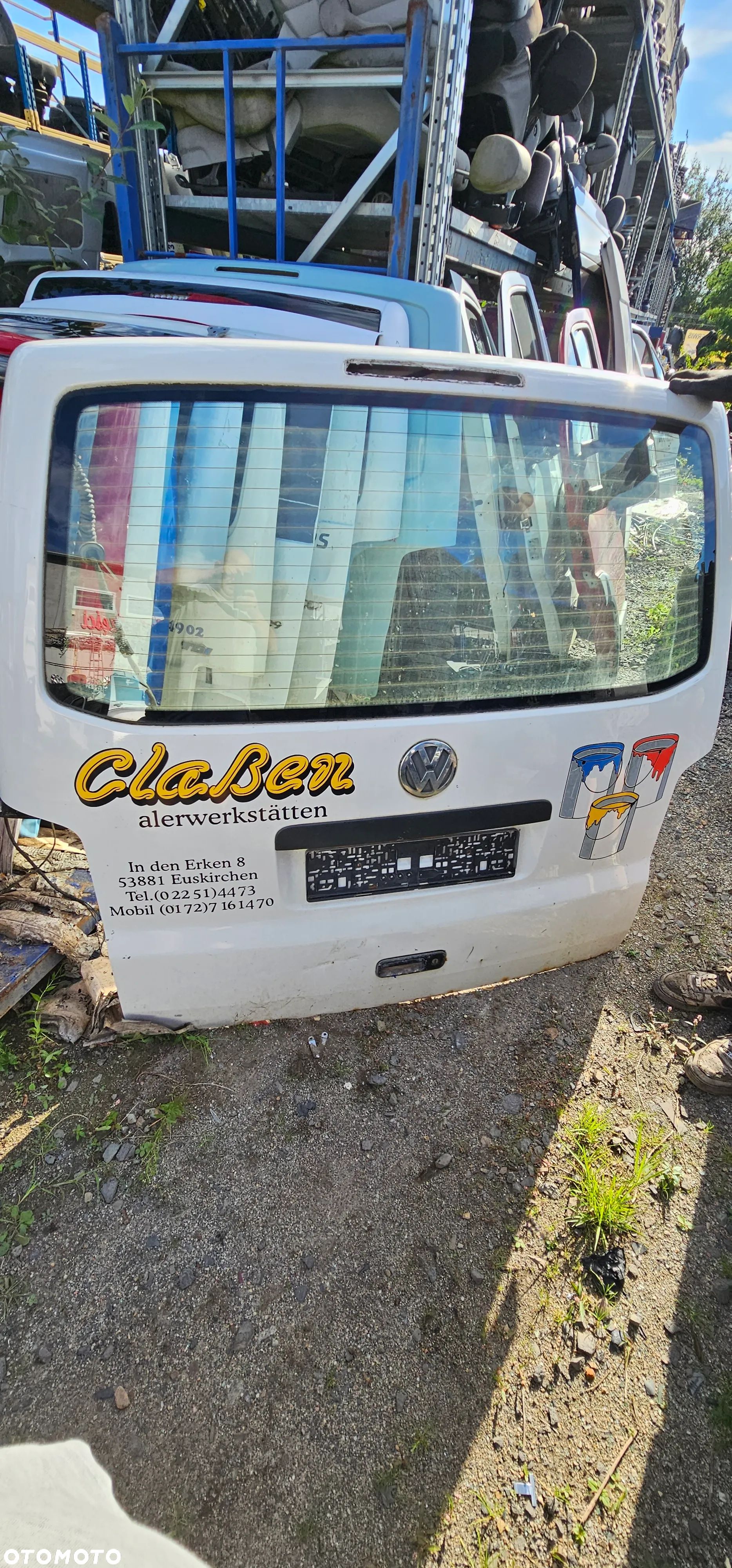 Klapa tylna tył Vw T5 Transporter - 1