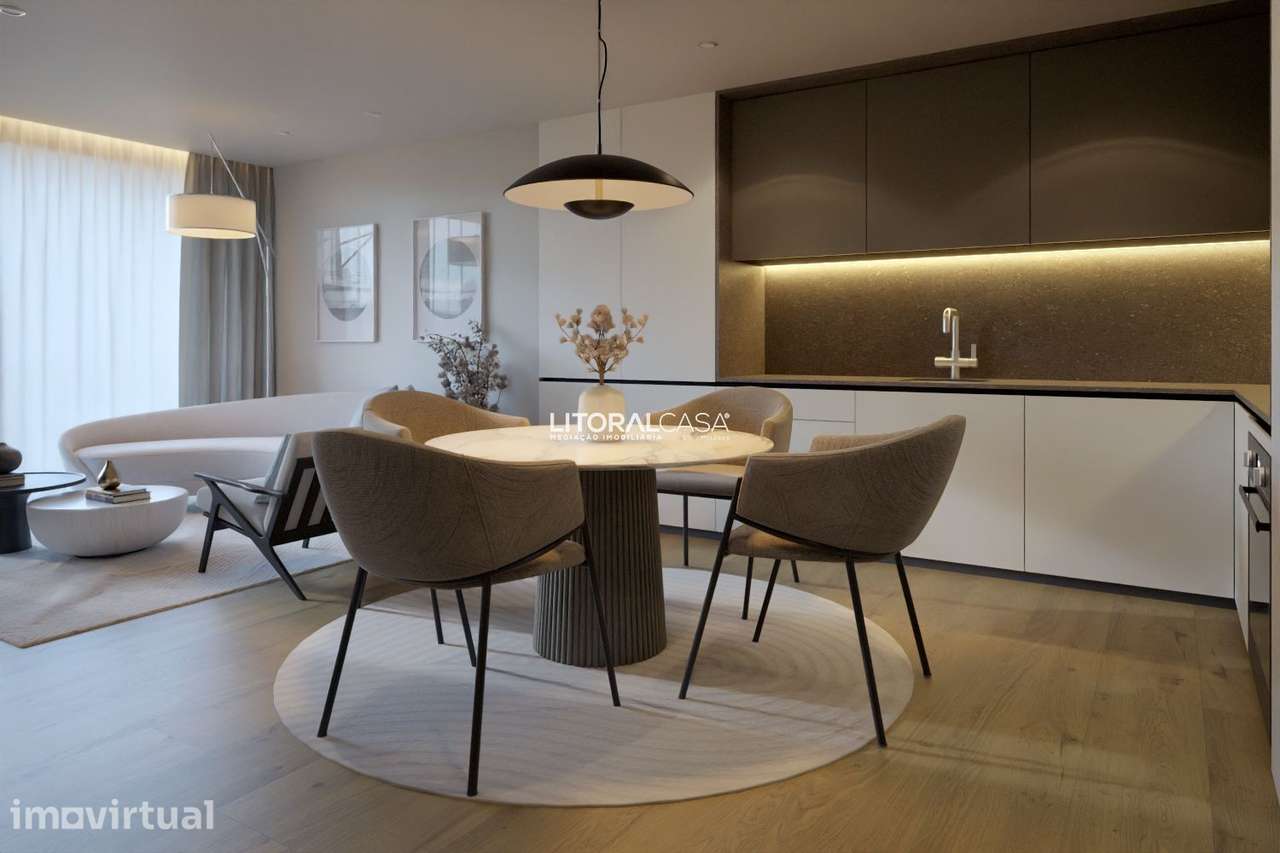 Apartamento T1 | Novo | Garagem | Varanda - Grande imagem: 4/18