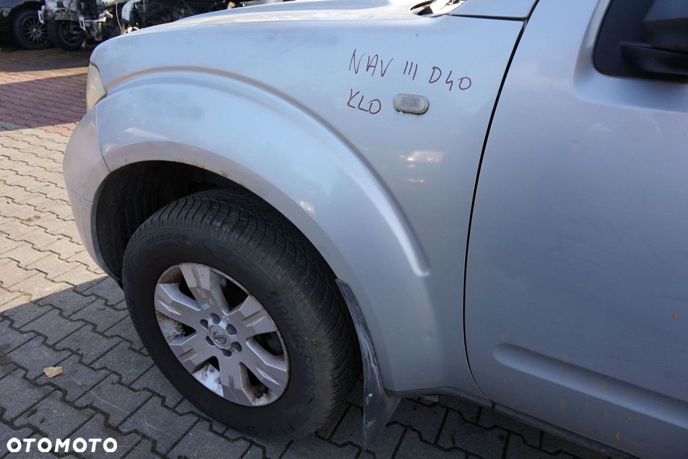 MASKA ZDERZAK BŁOTNIKI LAMPY PATHFINDER III R51 KL0  NISSAN 2005-2014 SREBRNY PRZÓD KOMPLETNY - 7