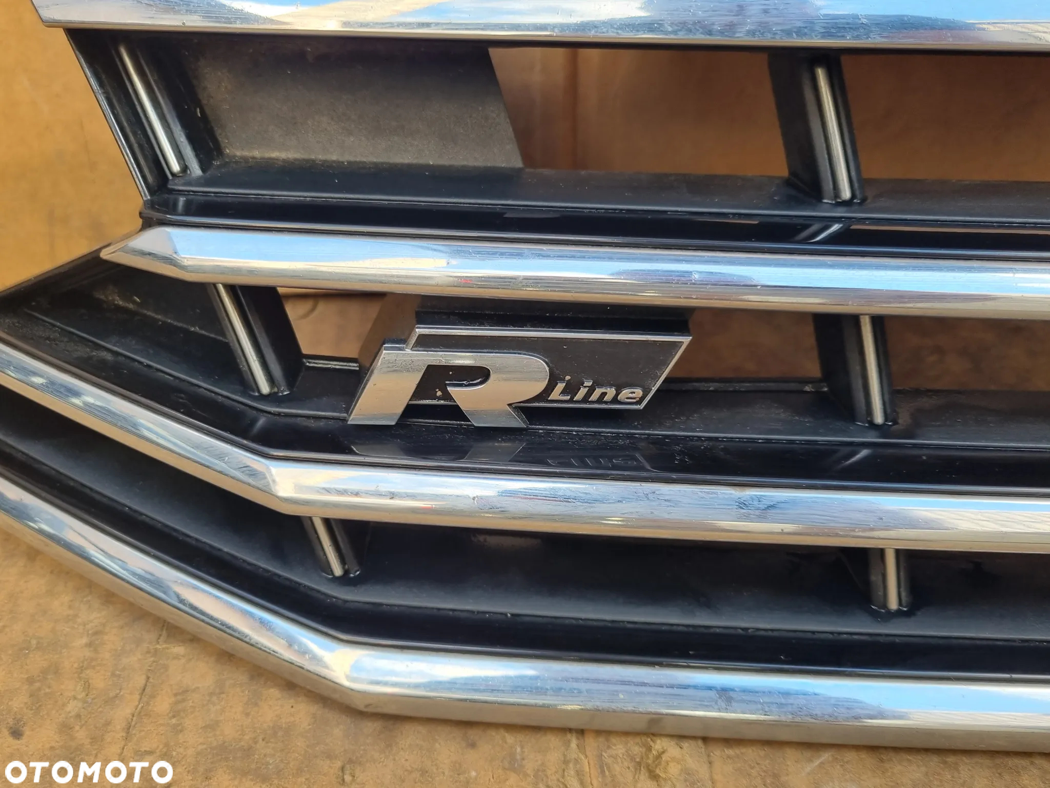 VW PASSAT B8 LIFT R-LINE GRILL ATRAPA - 4