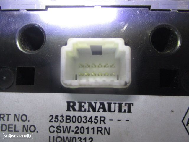 Interruptor 253B00345R RENAULT MEGANE 3 2010 Comando Multifuncões RENAULT MEGANE 3 FASE 1 2011 1.9DCI 130CV 5P PRETO RENAULT MEGANE 3 PHASE 1  2010 1.5DCI 110CV 5P PRETO GPS - 3
