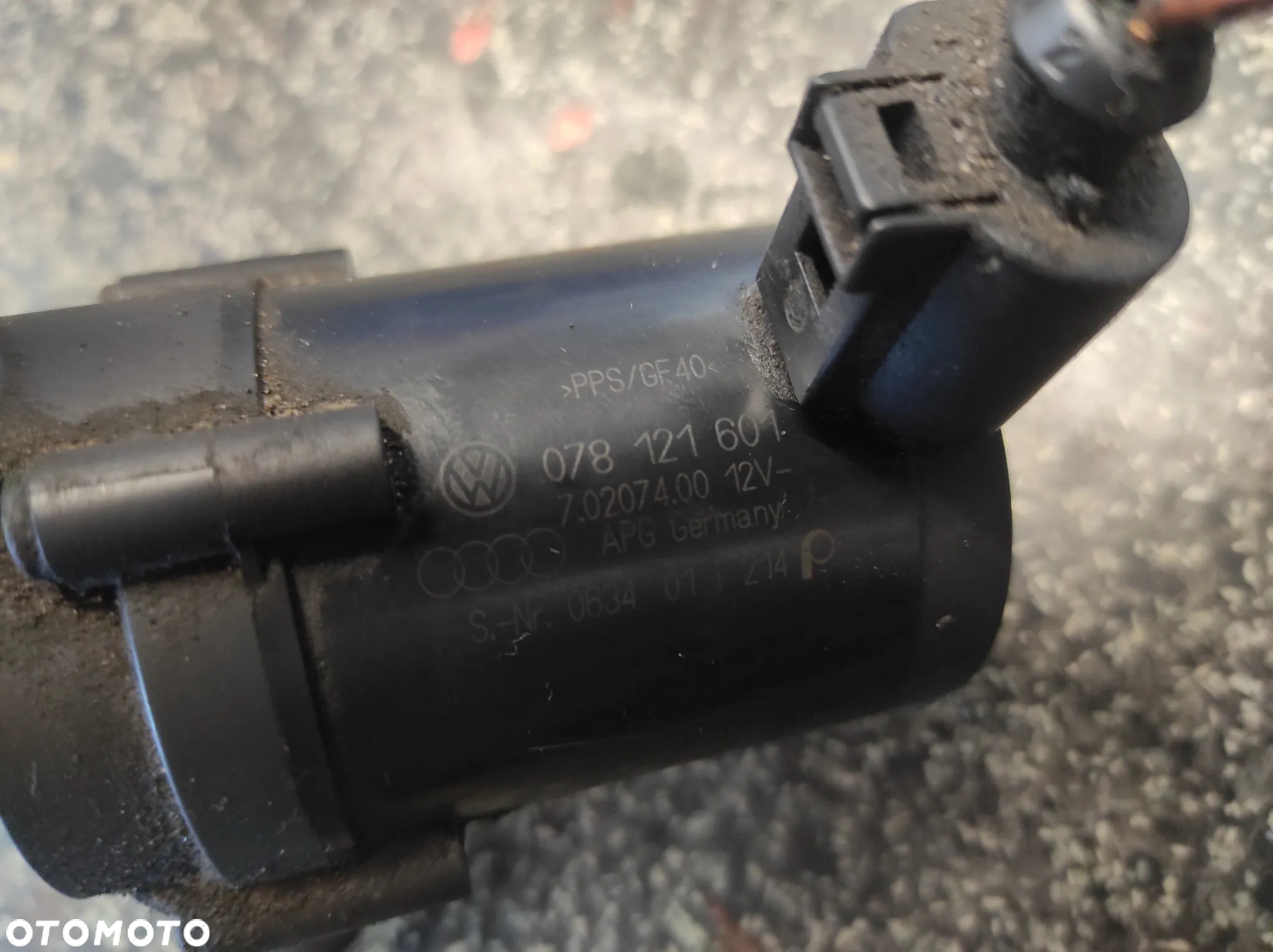 DODATKOWA POMPKA WODY 1.9 TDI 078121601 SPRAWNA VW AUDI SEAT SKODA WYSYŁKA !!!! - 3