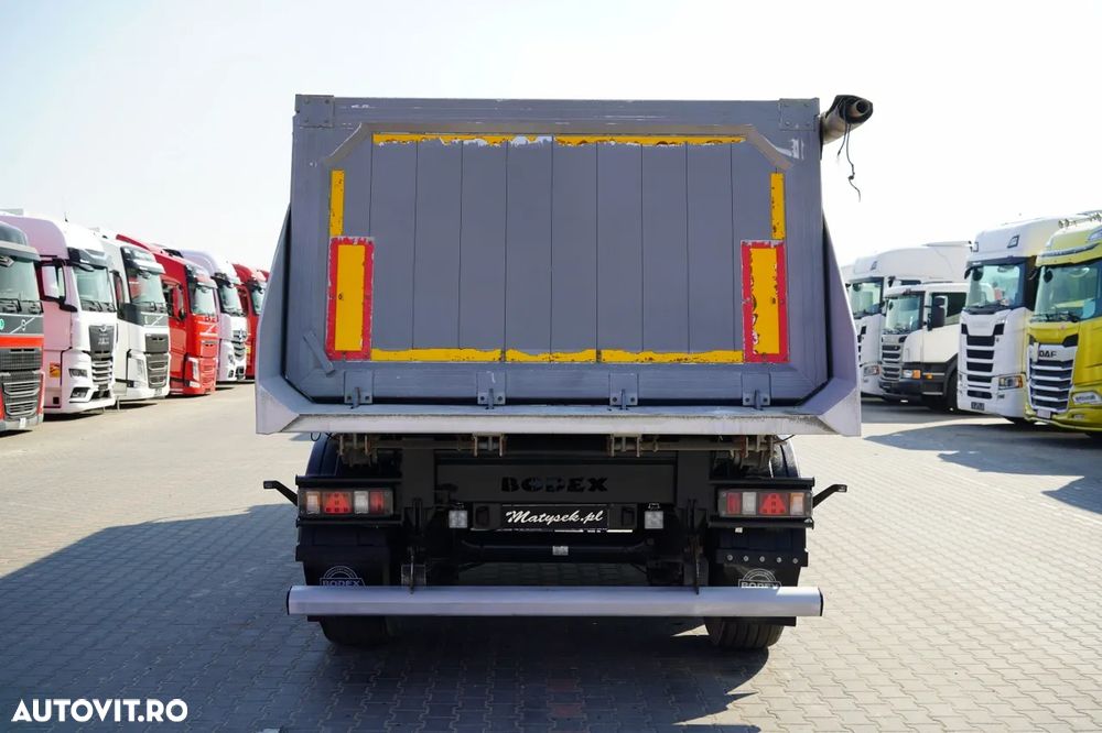 Bodex BASCULĂ BODEX 25 m3 / ALUMINIU / 2X AXE RIDICATIVE / 5.300 KG / JANTE DIN ALIAJ / - 12