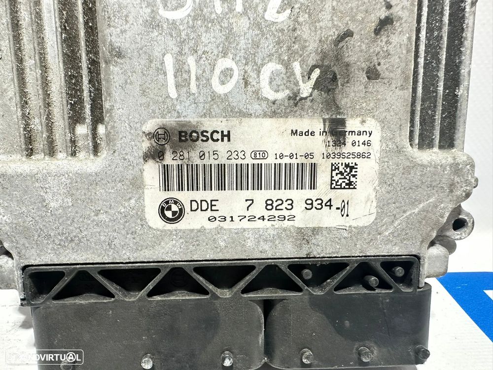 .Centralina Motor Original Bosch BMW MINI 9HZ 1.6 HDI 7823934 0281015233 2006 - 2014 - 7