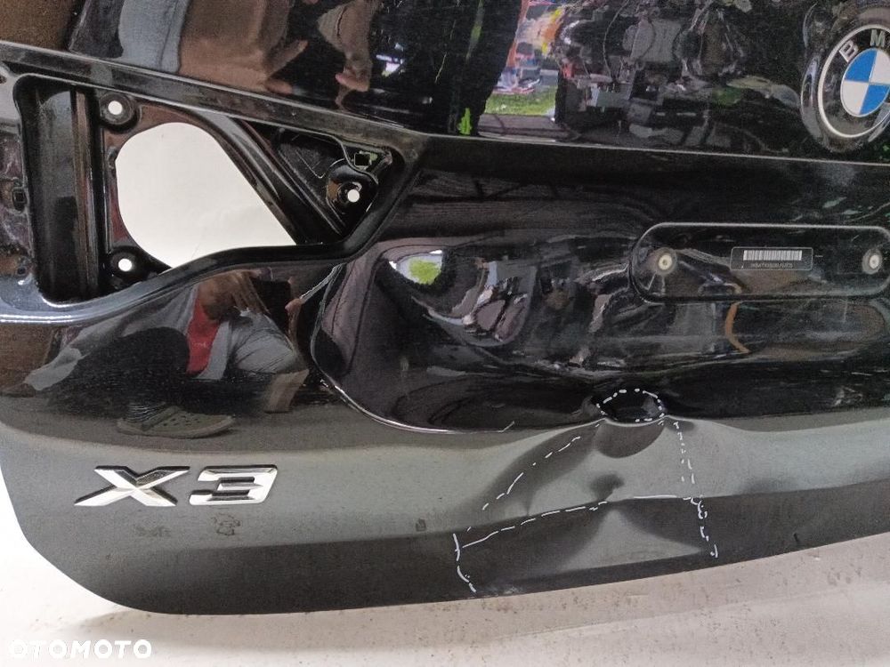 TYLNA KLAPA BAGAŻNIKA BMW X3 G01 1X3 TYLNA KLAPA BAGAŻNIKA BMW X3 G01 - 4
