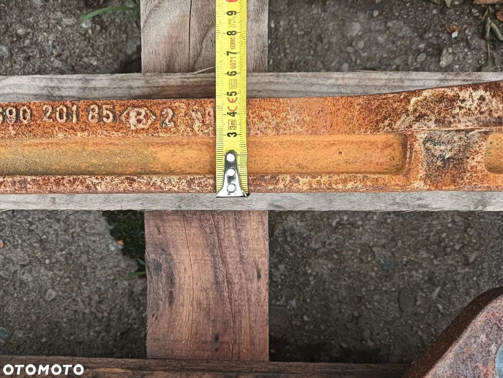 Płozy zagęszczarki poszerzenia 90cm x 50mm - 4