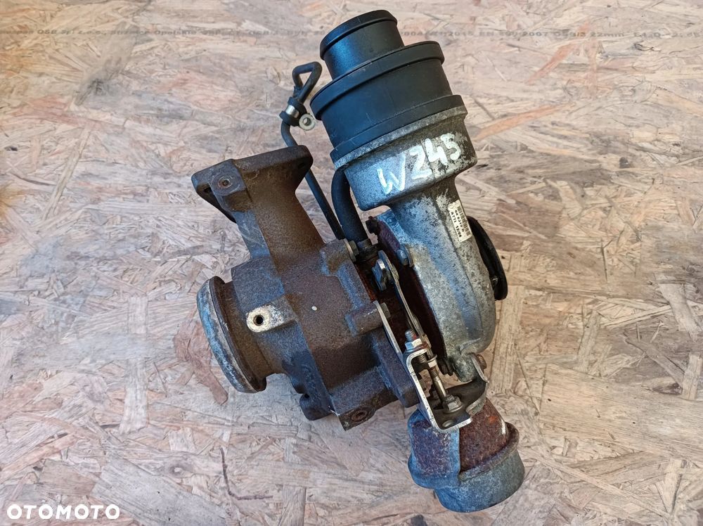 TURBOSPRĘŻARKA TURBINA MB KLASA A W169 KLSA B W245 2.0 CDI A6400901580 - 7