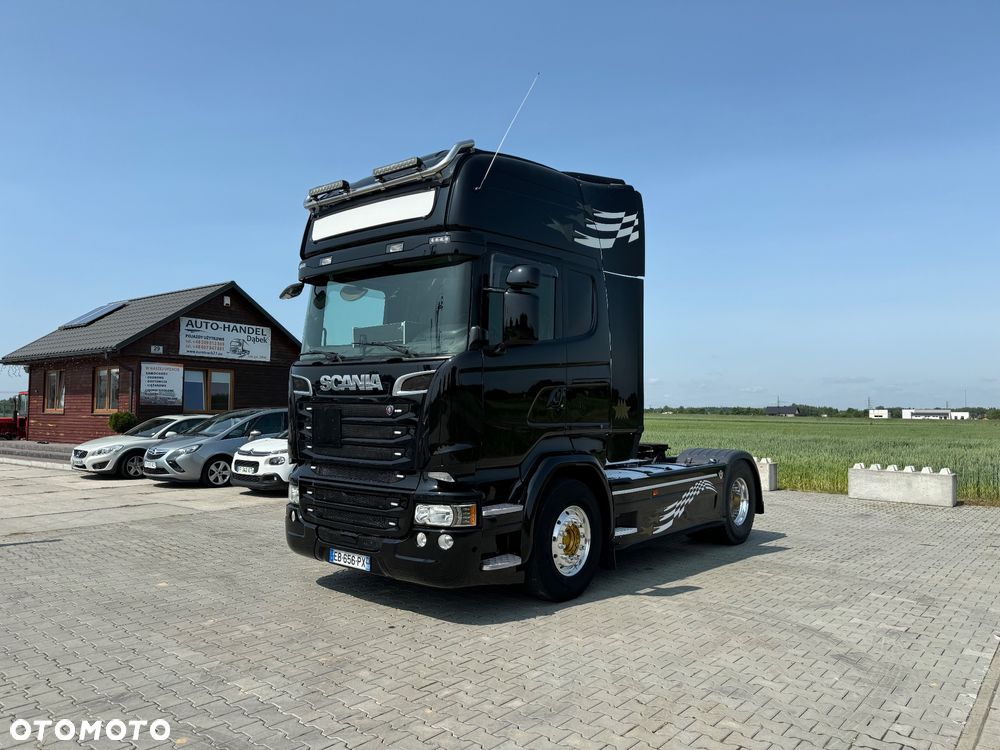 Scania R580 !! V8 !! Topline !! 6 poduszek !! Import France - 1