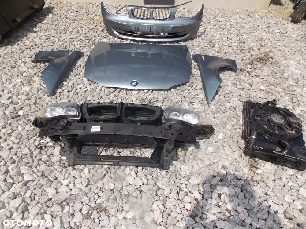 maska zderzak przód błotnik bmw 1 e81 e87 kpl 1.6 - 8