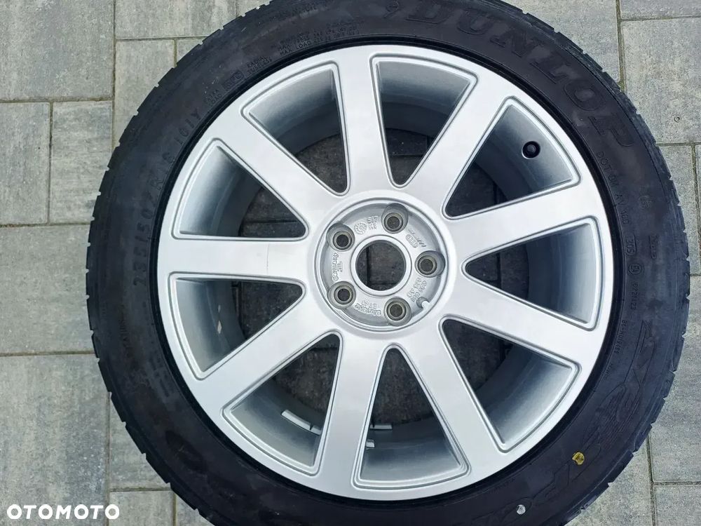 FELGA ALUMINIOWA AUDI S-LINE R18 5X112 ET43 8Jx18H2 4E0601025AB OPONA DUNLOP R18 235/50 LATO NR22 - 2