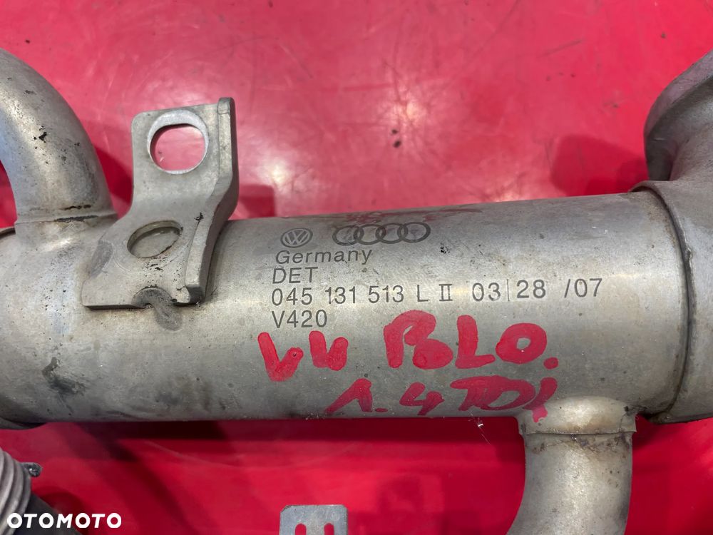 CHŁODNICZKA EGR VW POLO 1.4 TDI 045131513L - 2