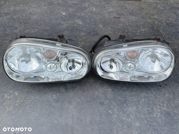VW GOLF IV Reflektor Lampa PRAWA PRAWY lewy lewa PRZÓD komplet