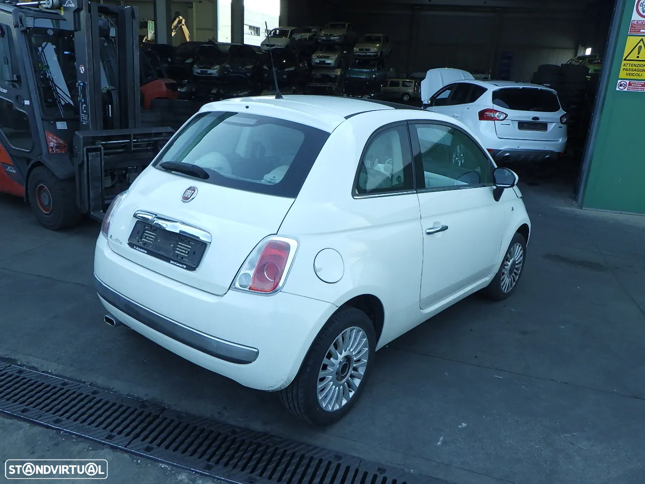 Portas Fiat 500 1.3 Multijet 75cv de 2008 - 3