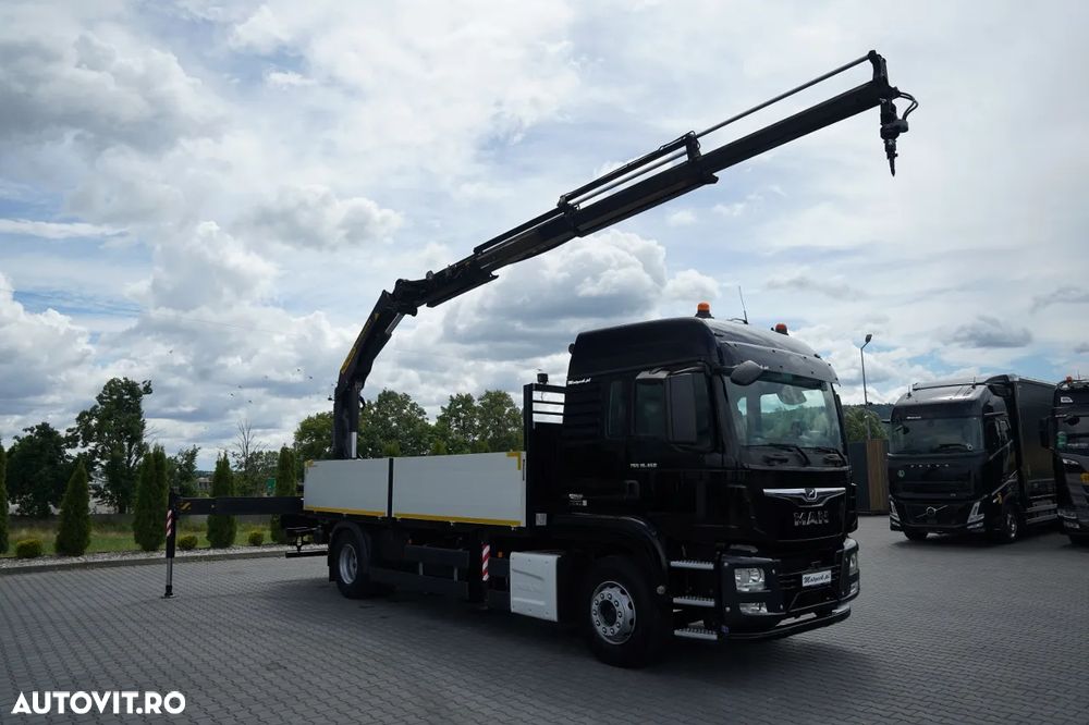 MAN TGS 18.460 / 4X2 / DROPSIDE / PALFINGER PK 230001 / MAX. LOAD CAPACITY: 5,950 KG / NAVI / ROTATOR / PARKING AIR CONDITIONING / MANUAL / EURO 6 - 8