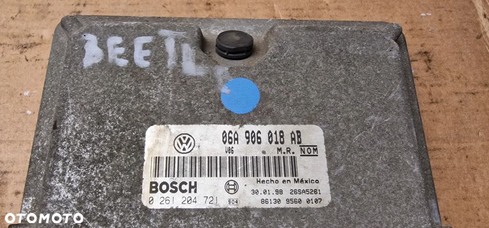 Komputer sterownik silnika VW New Beetle 2.0 06A906018AB - 5