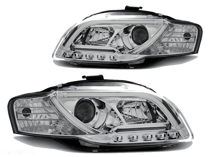 Lampy Reflektory LED AUDI A4 B7 04-08 Do DZIENNEJ - 1