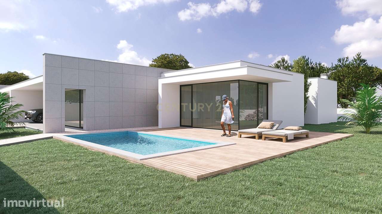 Moradia T3 Térrea com vista para a  Serra de Aire e Candeeiros - Grande imagem: 4/9