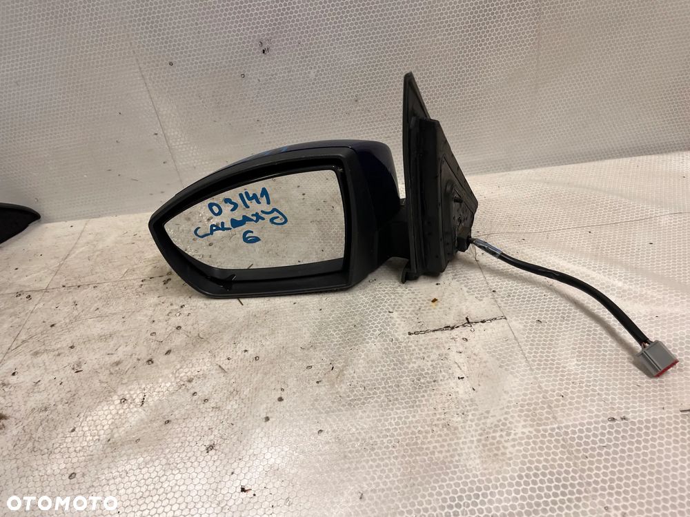 LUSTERKO PRZOD PRZEDNIE ELEKTRYCZNE LEWE FORD GALAXY 2 NIEBIESKI 6PIN - 4