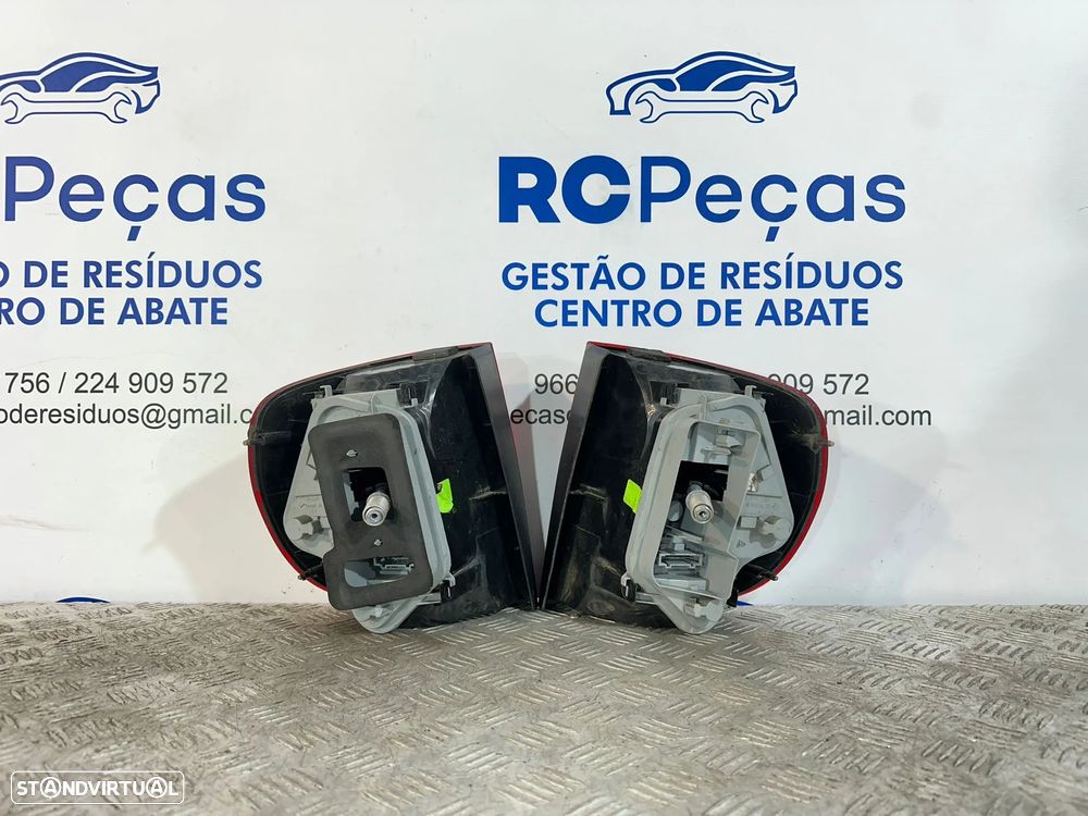 .Conjunto Farolins Tras Traseiro Esquerdo Direito Original Volkswagen VW Fox 5Z 5Z0945095 5Z0945096 2004 - 2012 - 7