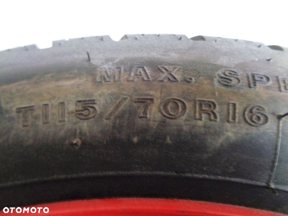 KOŁO DOJAZDOWE ZAPASOWE 115 70 16 OPEL - 3