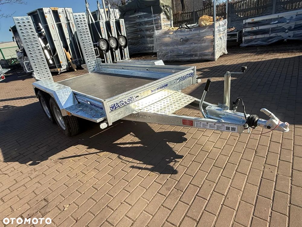 Niewiadów Niewiadów Przyczepa do przewozu sprzętu budowlanego Niewiadów K3027 Najazdy 305x155 cm pod minikoparke walec dostawa pod dom - 5