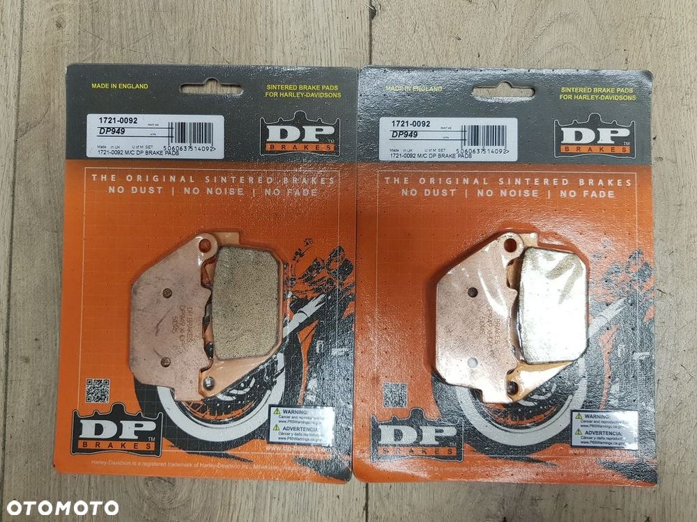 Klocki hamulcowe na tył DP949 1721-0092 Harley Davidson Sportster - 2