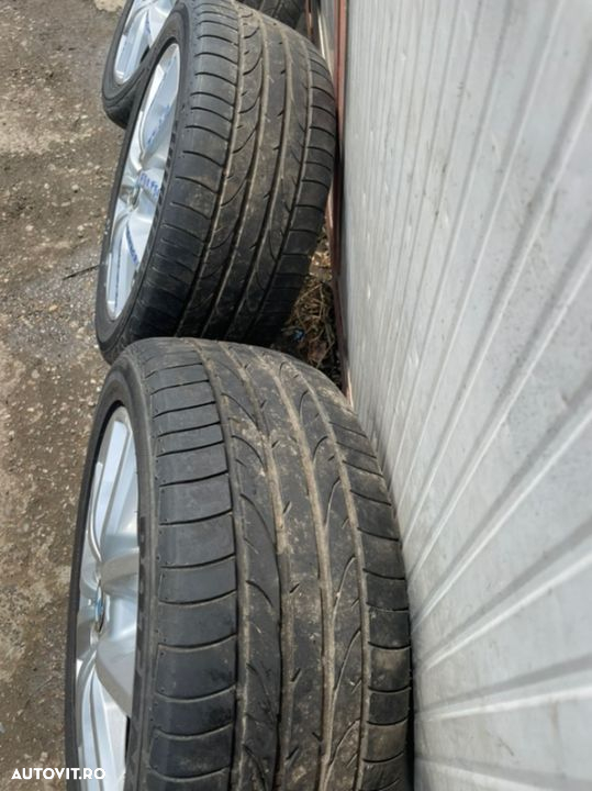 Set jante aliaj BMW seria 3 F30,F31 marca DEZENT cu cauciucuri runflat vara 245/45R17 si senzori presiune - 7