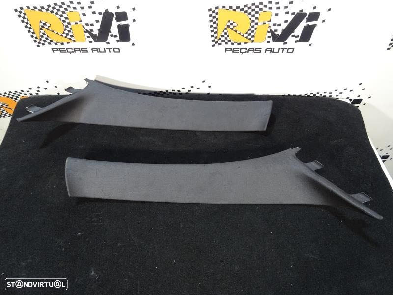 Kit de Teto Preto BMW Pack M  F21 3 Portas - Cúpula/ Pilar A / B / C / Plafonier  / Pegas de Teto / Palas do Sol - 4