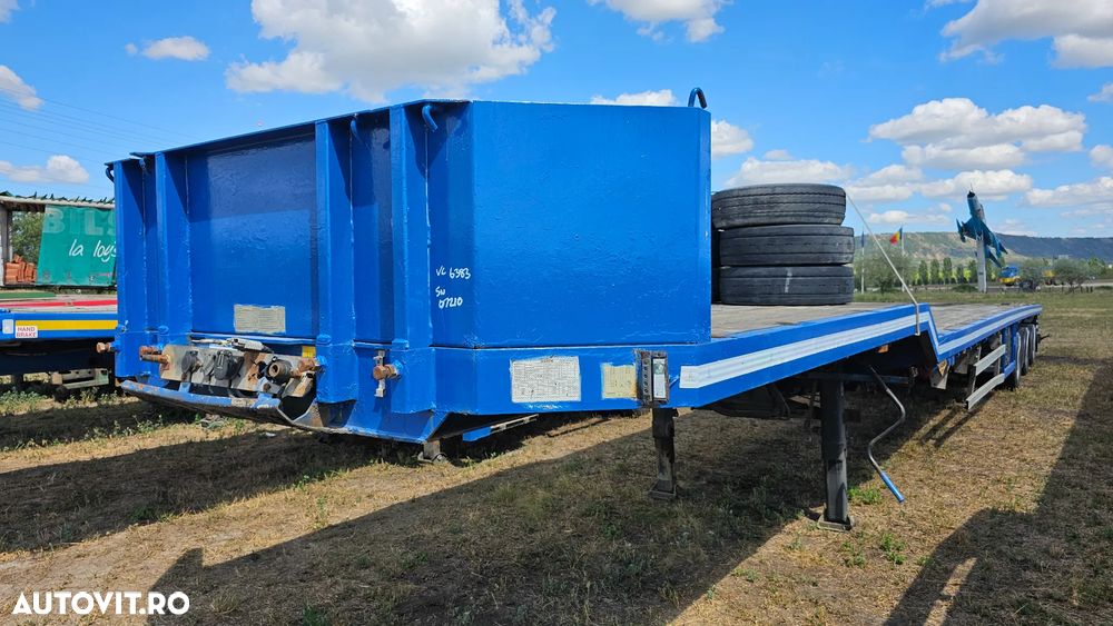 Broshuis 3 axe Semiremorcă platformă extensibila la 46 m - 6