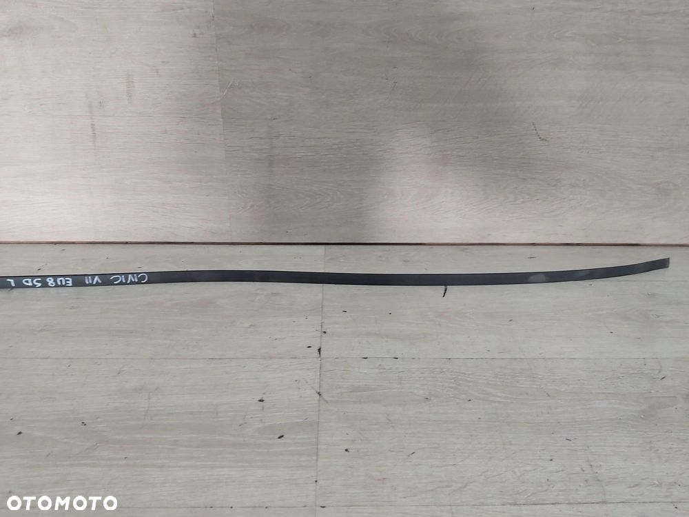 Honda Civic 7 VII listwa dachowa lewa uszczelka dachu 5D - 2