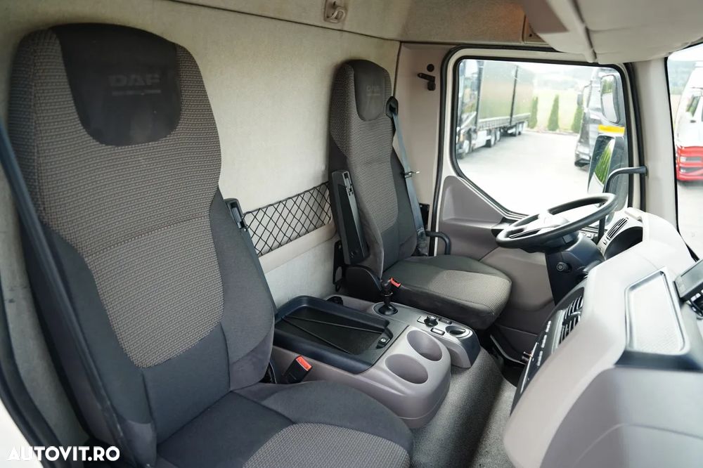 DAF LF 250 / 4X2 / LIVRARE - 7.3 + HDS HYVA HB 150X -E3 / RADIOCOMANDĂ / ROTATOARE / MAX. CAPACITATE DE RIDICARE: 5200 KG / EURO 6 - 36