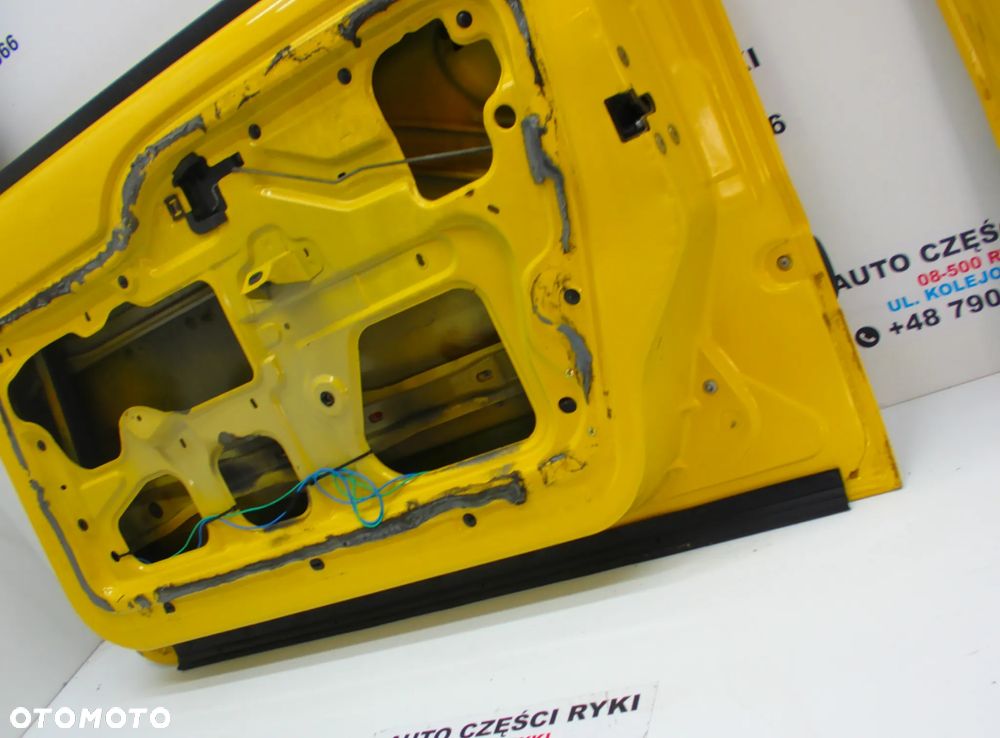 Renault kangoo I Drzwi prawe lewe żółte - 15