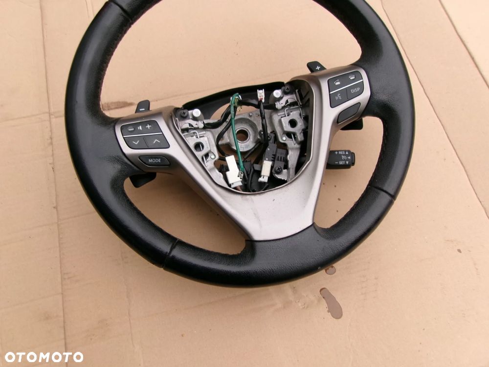 KIEROWNICA SKÓRA TEMPOMAT ŁOPATKI AUTOMAT TOYOTA AVENSIS T27 09-15 STAN BARDZO DOBRY - 3