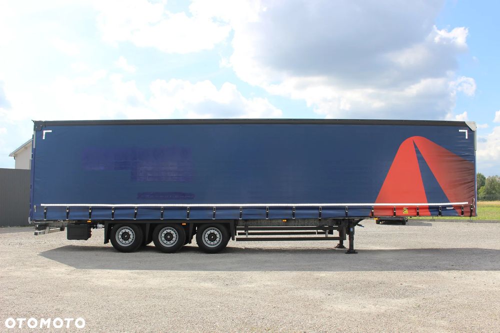 Schmitz Cargobull VARIOS /FIRANKA  /OSIE SCHMITZ / DACH PODNOSZONY/ RAMA OCYNK /SERWIS FR / IDEALNY STAN / - 10