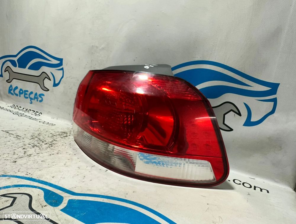 .Farolim Tras Traseiro Direito Original Volkswagen VW Golf 6 Mk6 5K0945112 2008 - 2013 - 4