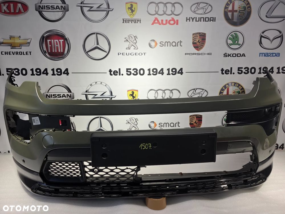 JEEP COMPASS II LIFT 20- ZDERZAK PRZEDNI PRZÓD , NA 6xPDC , NR 52154349 + 52154413 , NR AUKCJI NZ1507 - 1