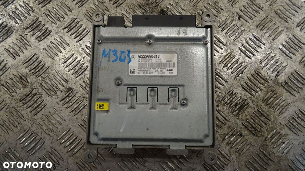 wzmacniacz mercedes-benz oe a2229005313 nr m303 - 2