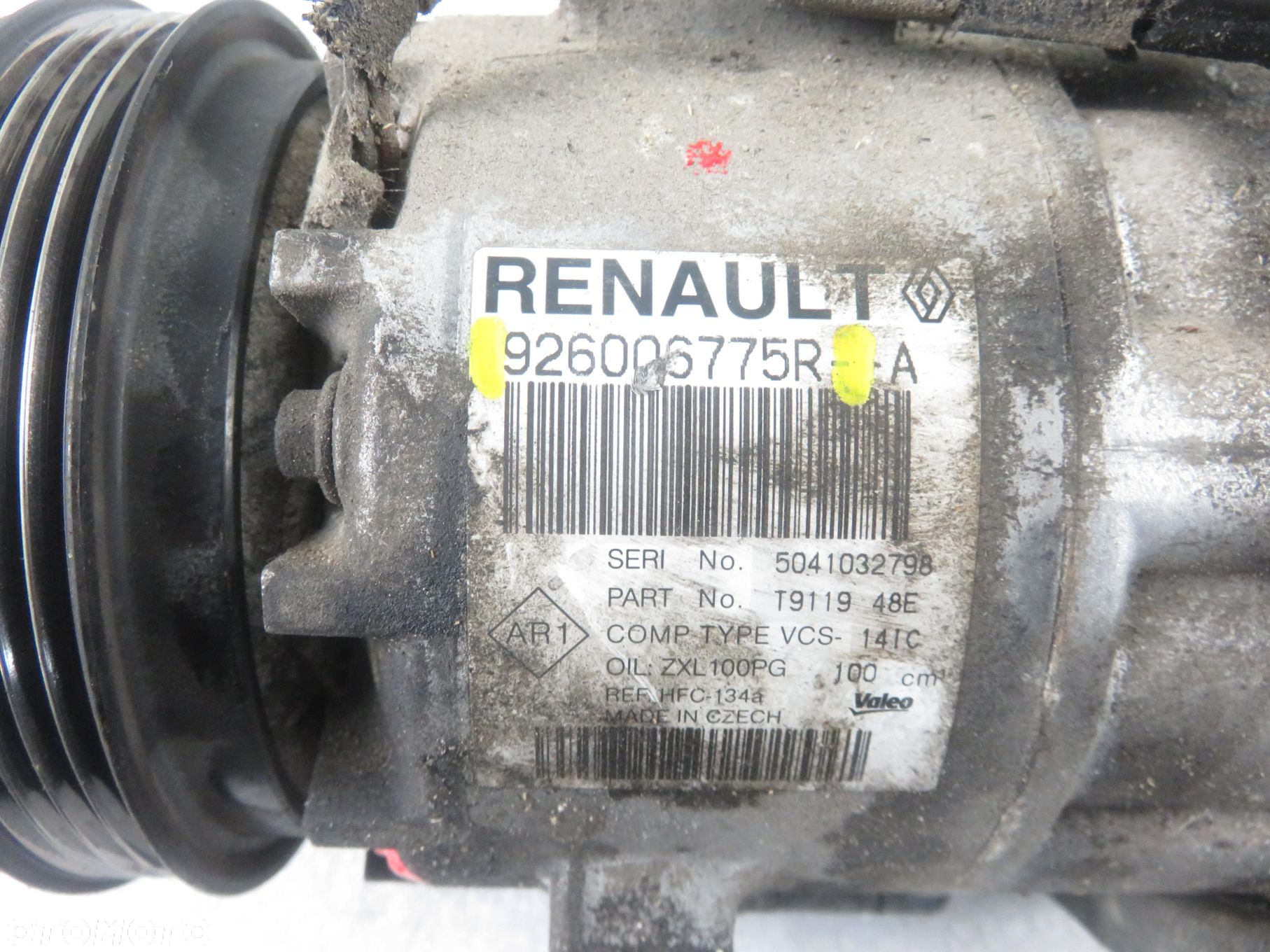 KOMPRESOR KLIMATYZACJI DACIA SANDERO II (B8) 1.2  926006775R - 8