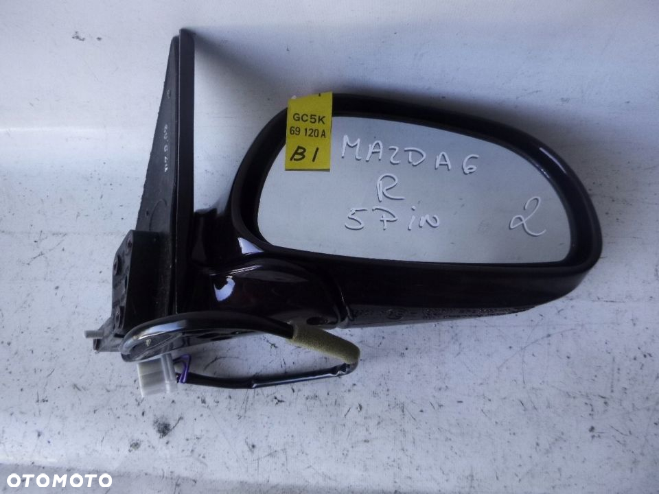MAZDA 626 GE 94R- LUSTERKO PRAWE 5 PIN BORDOWE - 2
