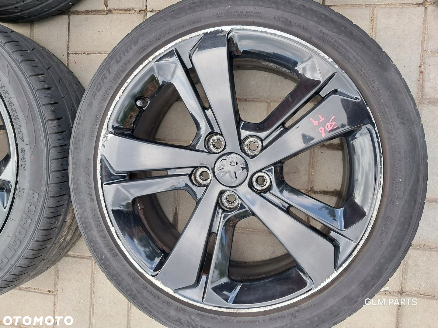 Peugeot 308 II T9 Felgi aluminiowe 17" 7,5" ET44 5x108 9677989777 - 13