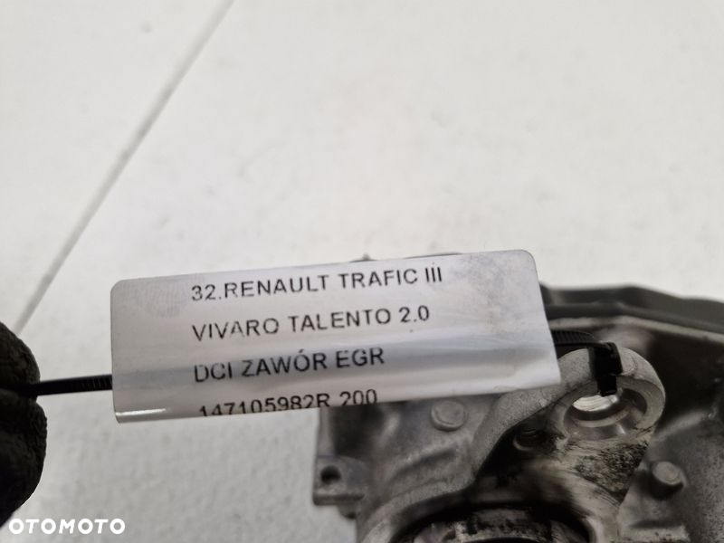RENAULT TRAFIC 3 III VIVARO B TALENTO II 2.0 DCI ZAWÓR EGR 1471058982R - 5