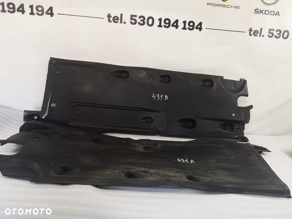 SKODA SUPERB II , II LIFT 08-15 OSŁONA PODWOZIA PRAWA NR 3T0825202 F , G NR AUKCJI OSŁ431