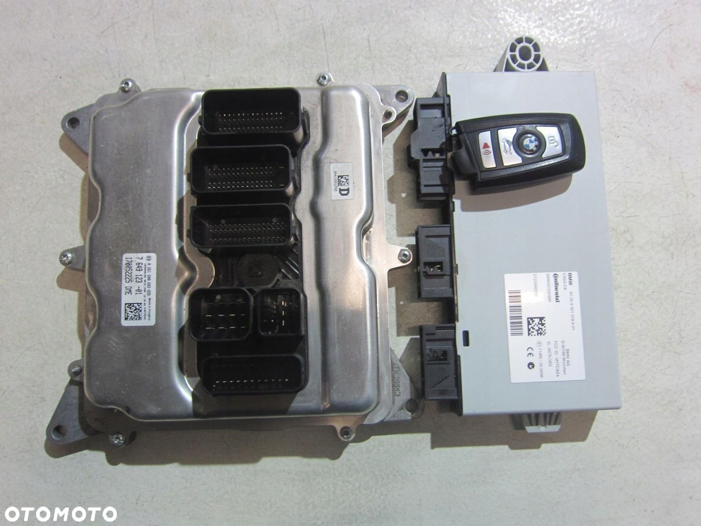 BMW X3 F25 F10 N20 STEROWNIK DME SILNIKA 7649123 - 1