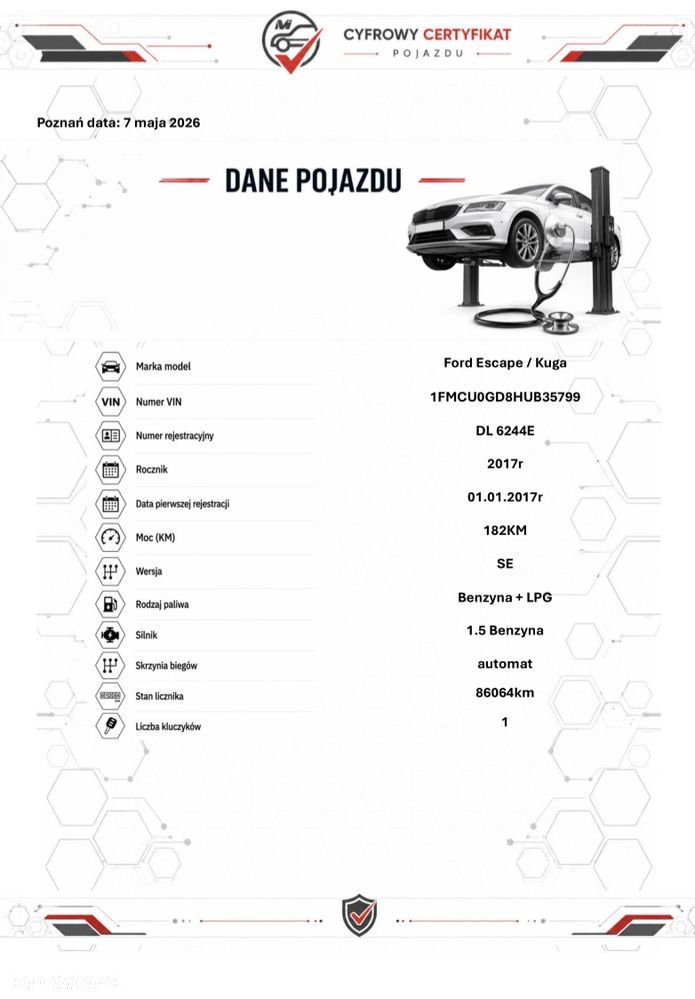 Ford Kuga 1.5 EcoBoost 4WD Trend - 27