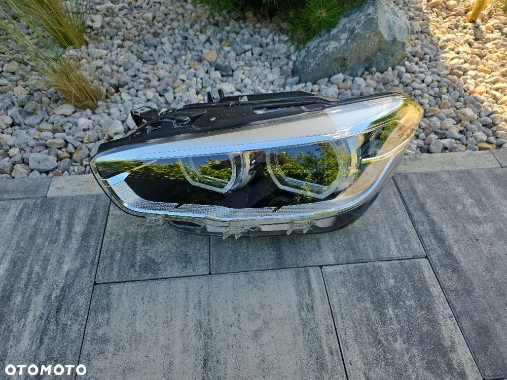 BMW 1 F20 F21 LIFT LCI Lampa lewa przód Full Led 7414141-05 Chrom - 2