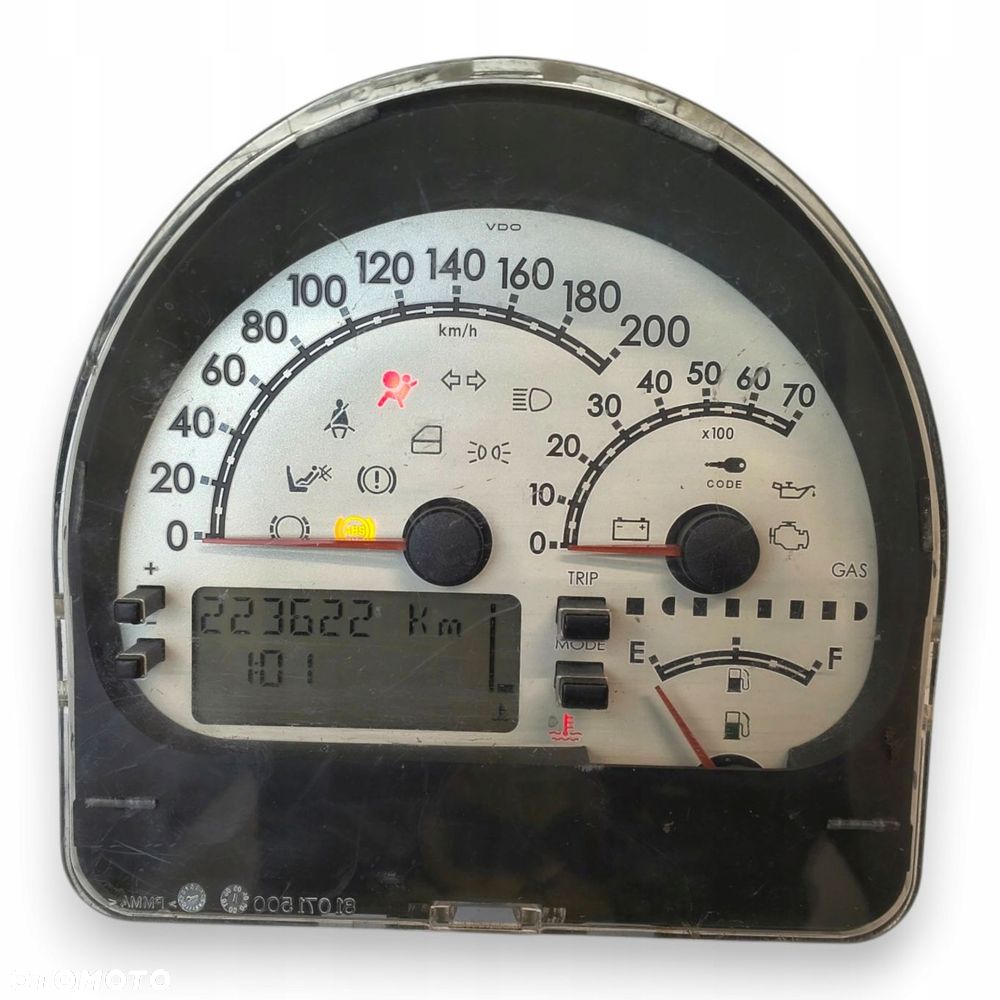 LICZNIK ZEGARY 51795950 Fiat Multipla 1.6 16V Benzyna 223 622km europa - 15