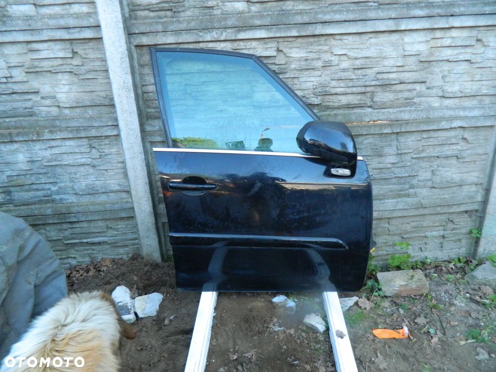 Citroen C4 Grand Picasso Drzwi Przednie Przód Prawe Czarne Kompletne - 1