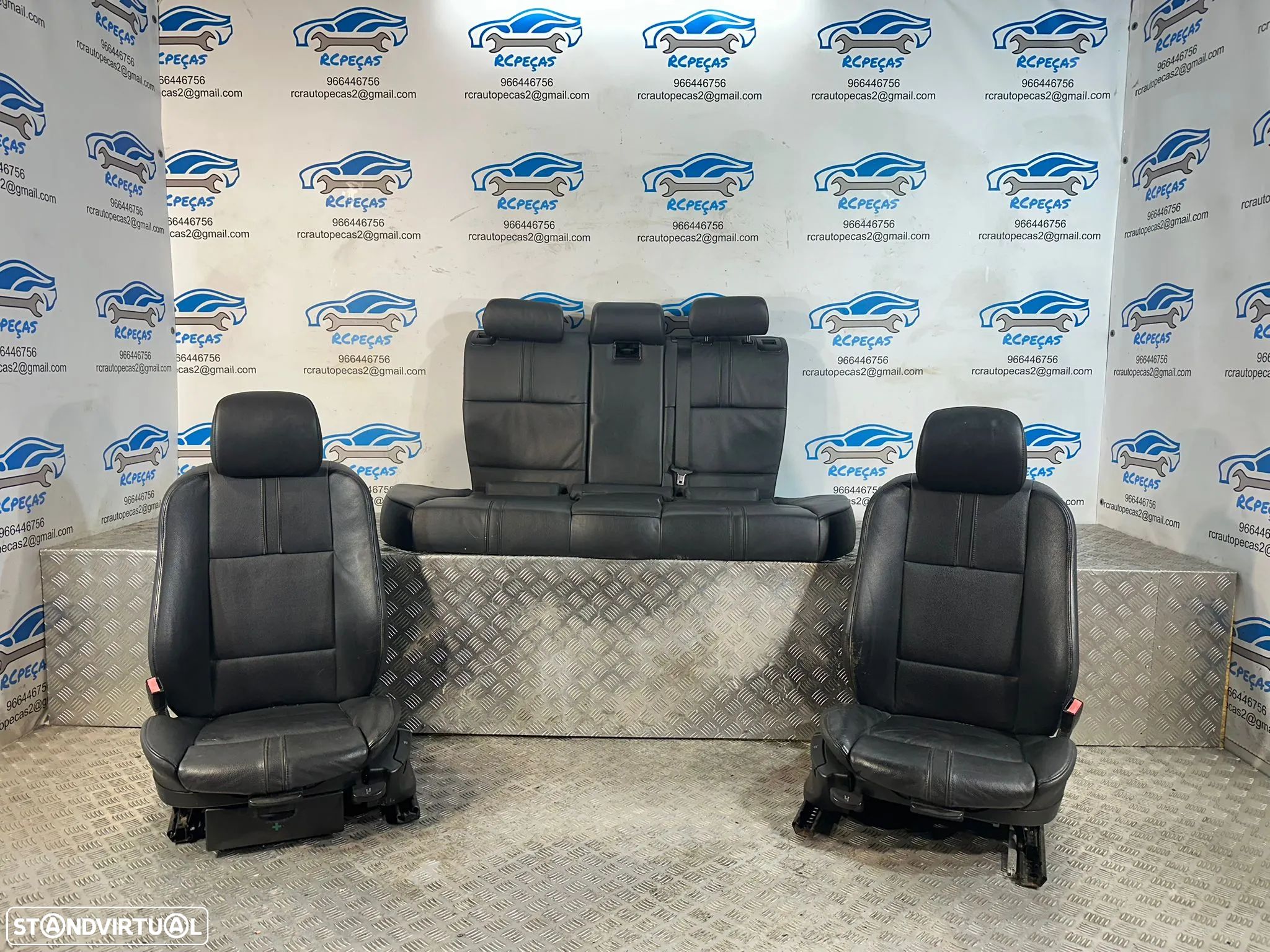 Conjunto Bancos Pele Pack M BMW X3 E83 2003 - 2010 - 1