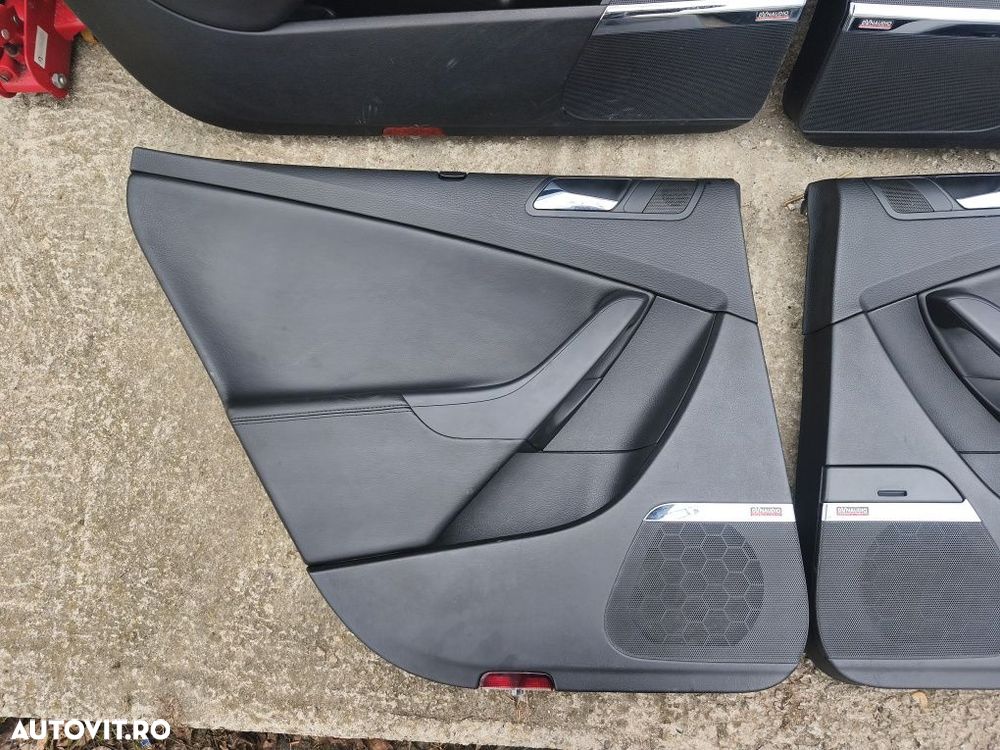 Set fețe de uși piele Dynaudio Volkswagen Passat B6 break variant - 12